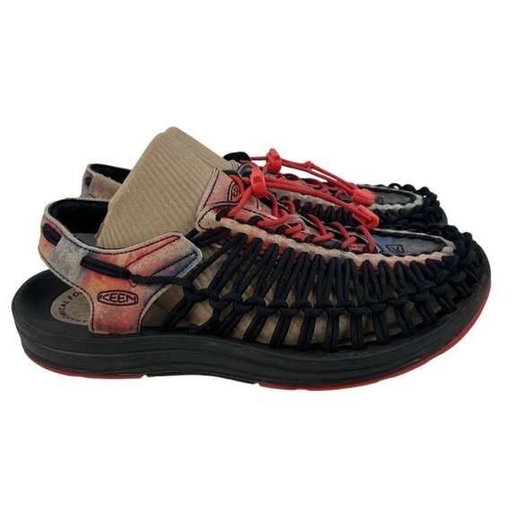 Keen Mens Uneek Jerry Garcia New York at Night Corded Sandals Size 8.5 - Picture 2 of 14